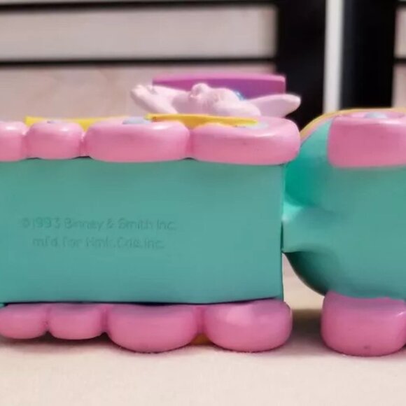 1993 Crayola Bunny Easter Eggspress Train - Hallmark - New in Box - Picture 4 of 7